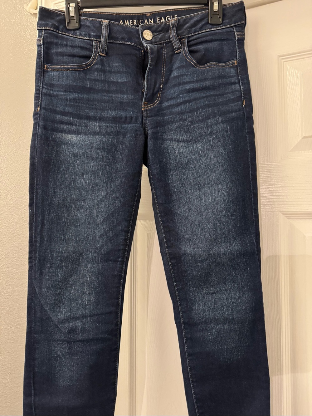 American Eagle Outfitters Dark Stretch Indigo Jeggings Size 6